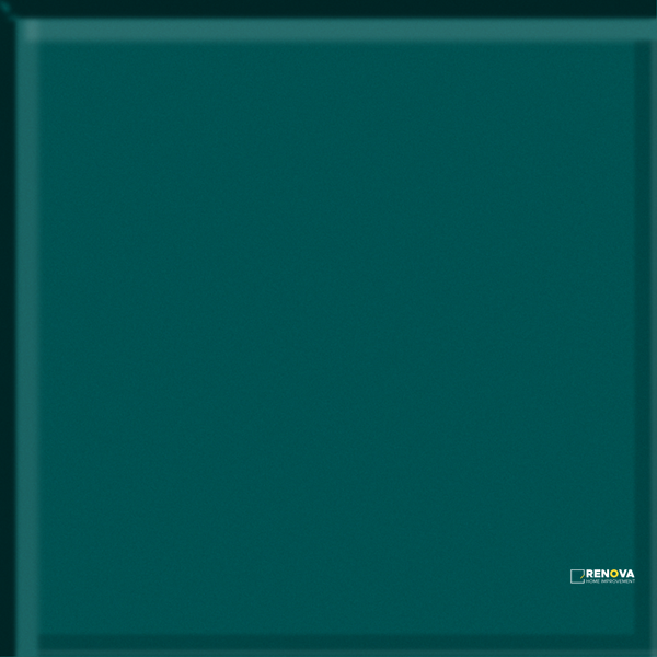 CROSSVILLE GLASS BLOX VIVID TEAL 4X4 DOT