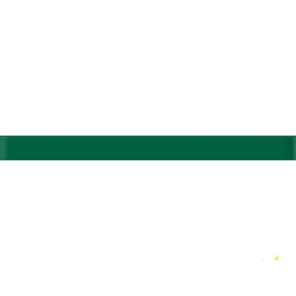 CROSSVILLE GLASS BLOX GLISTEN GREEN 1/2X6 LINER BAR