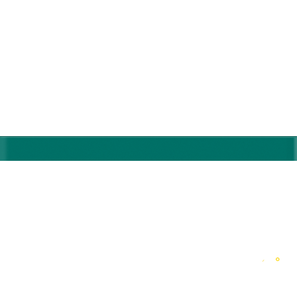 CROSSVILLE GLASS BLOX JADE LUSTER 1/2X6 LINER BAR - 2