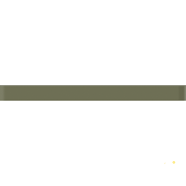 CROSSVILLE GLASS BLOX OLIVE MIST 1/2X6 LINER BAR - 2