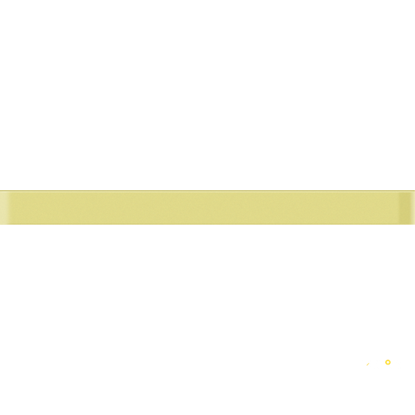CROSSVILLE GLASS BLOX LEMON ZEST 1/2X6 LINER BAR - 2