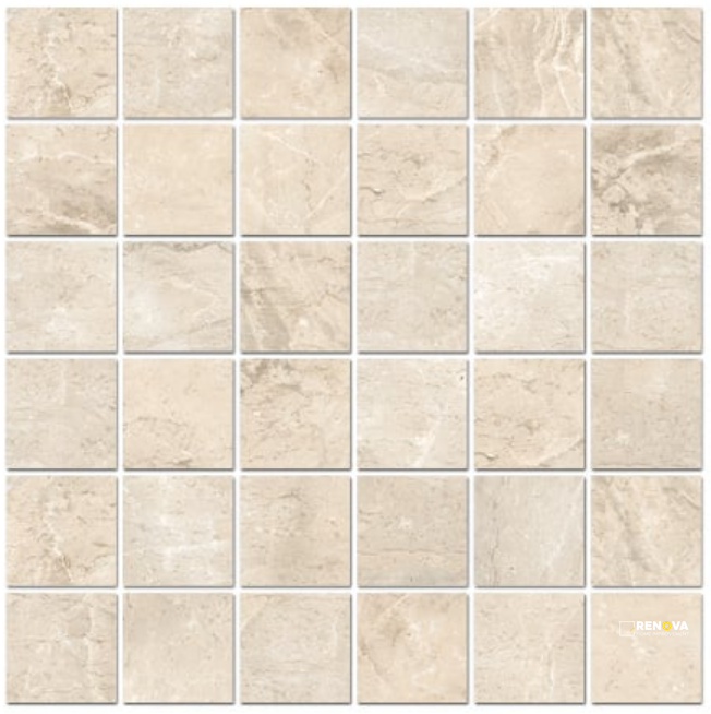 STRUCTURED ROCKS MATTE MOSAIC 2X2 - 12X12 - 3