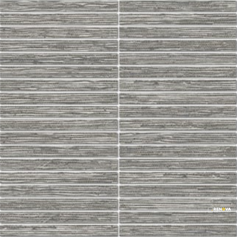 WOVEN REEDS MATTE M-STICK MOSAIC - 12X12 - 3