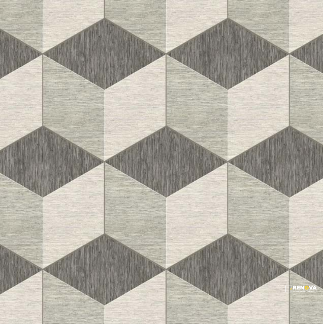 WOVEN REEDS MATTE HEXAGON 12X14 - 3
