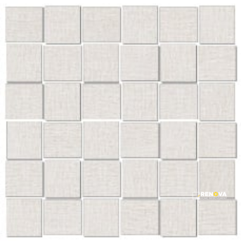 LINENCLOTH 2.0 MATTE BASKETWEAVE MOSAIC 2X2 - 12X12