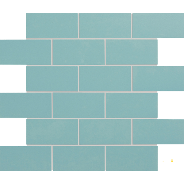 CROSSVILLE RETRO ACTIVE 2.0 GULF BREEZE 2X4 MOSAIC UNPOLISHED .97 SF/SHT - 4