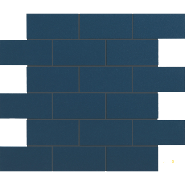CROSSVILLE RETRO ACTIVE 2.0 ROYAL NAVY 2X4 MOSAIC UNPOLISHED .97 SF/SHT - 3