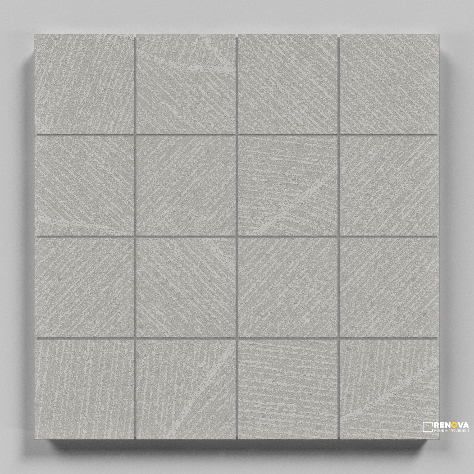 CROSSVILLE SAND GARDEN MEDITATIVE MUSHROOM 3X3 MOSAIC UNPOLISHED .98 SF/SHT - 2