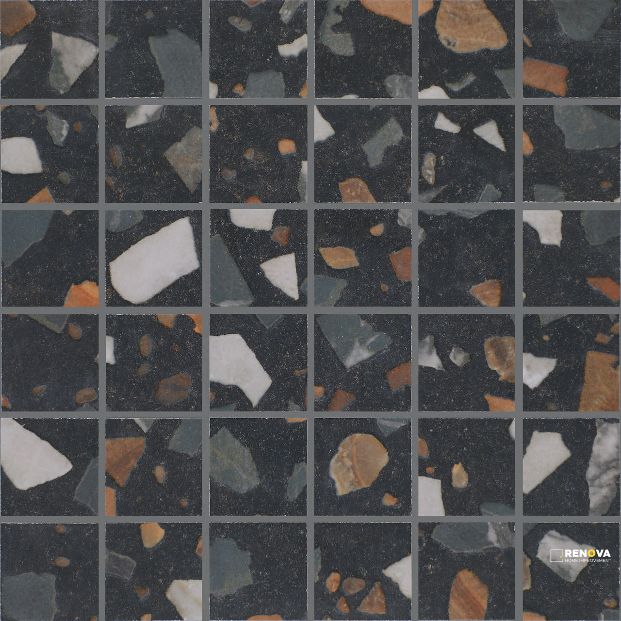 CURATION MATTE STRAIGHT JOINT MOSAIC 2X2 ON 12X12 - 6