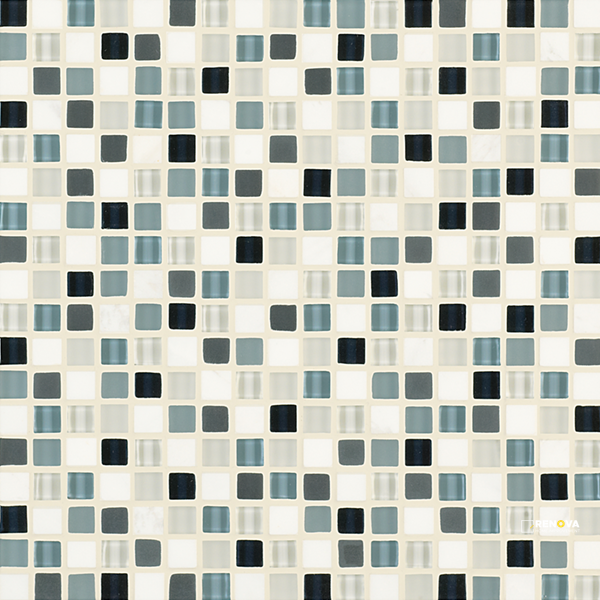 CROSSVILLE EBB AND FLOW WIND AND RAIN 1/2X1/2 MOSAIC .9588 SF/SHT - 3