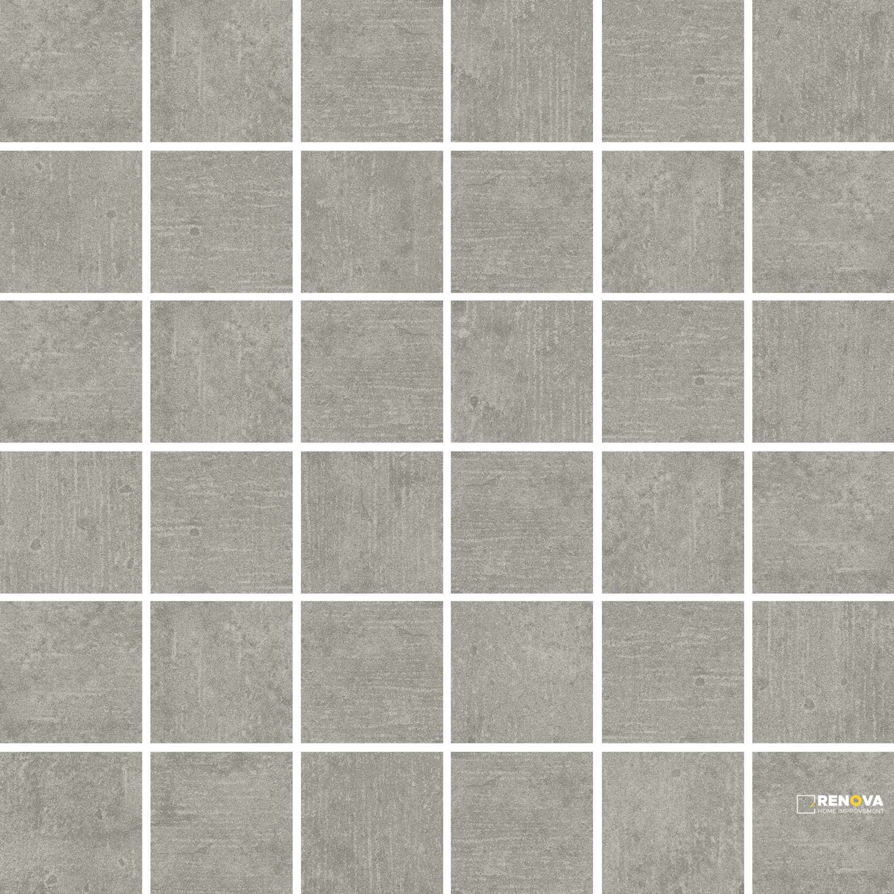 CROSSVILLE ACCESS POINT CONCRETE ASH 2X2 MOSAIC UNPOLISHED .98 SF/SHT - 2