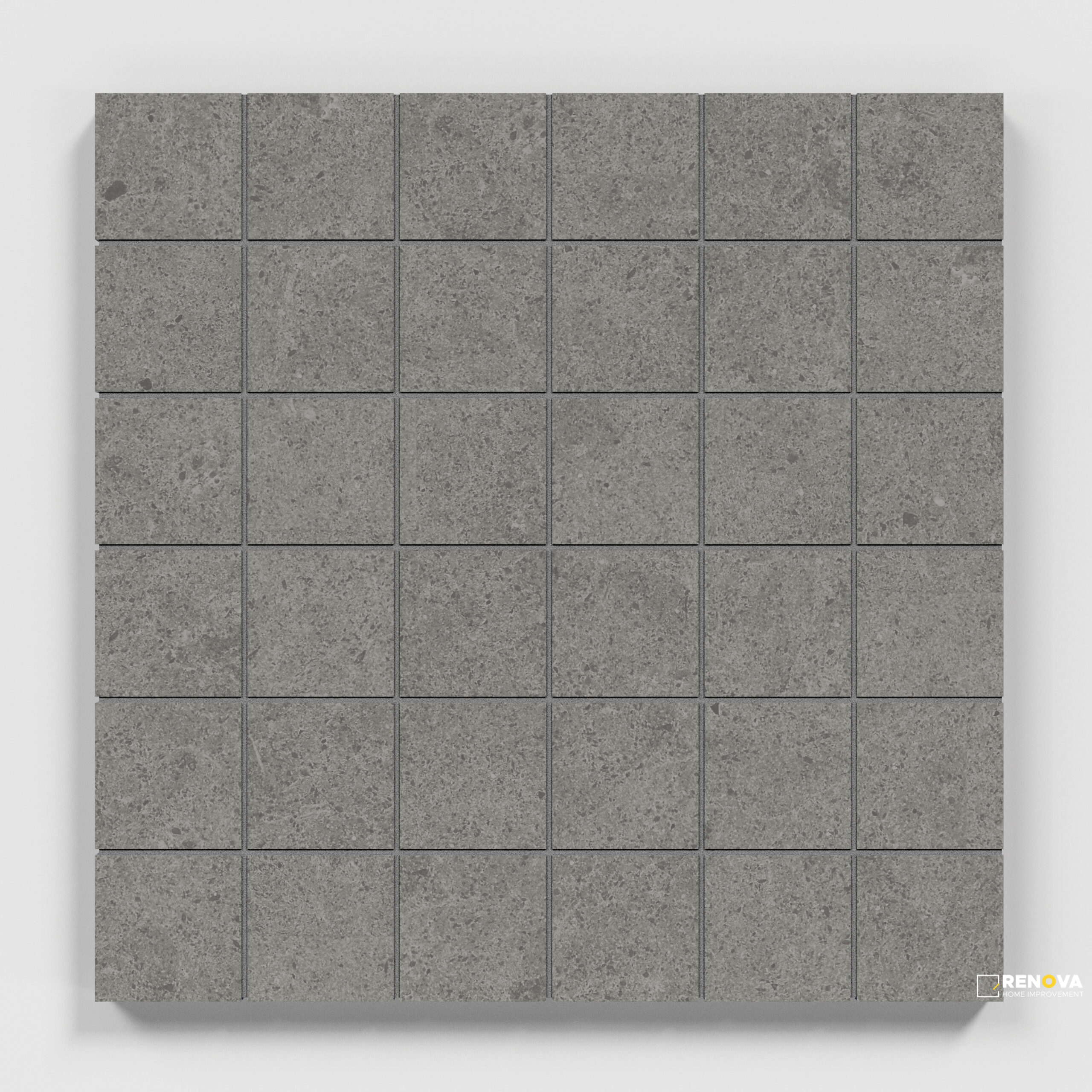 CROSSVILLE ARGENT 2.0 CLEAN SLATE 2X2 MOSAIC UNPOLISHED .98 SF/SHT - 2