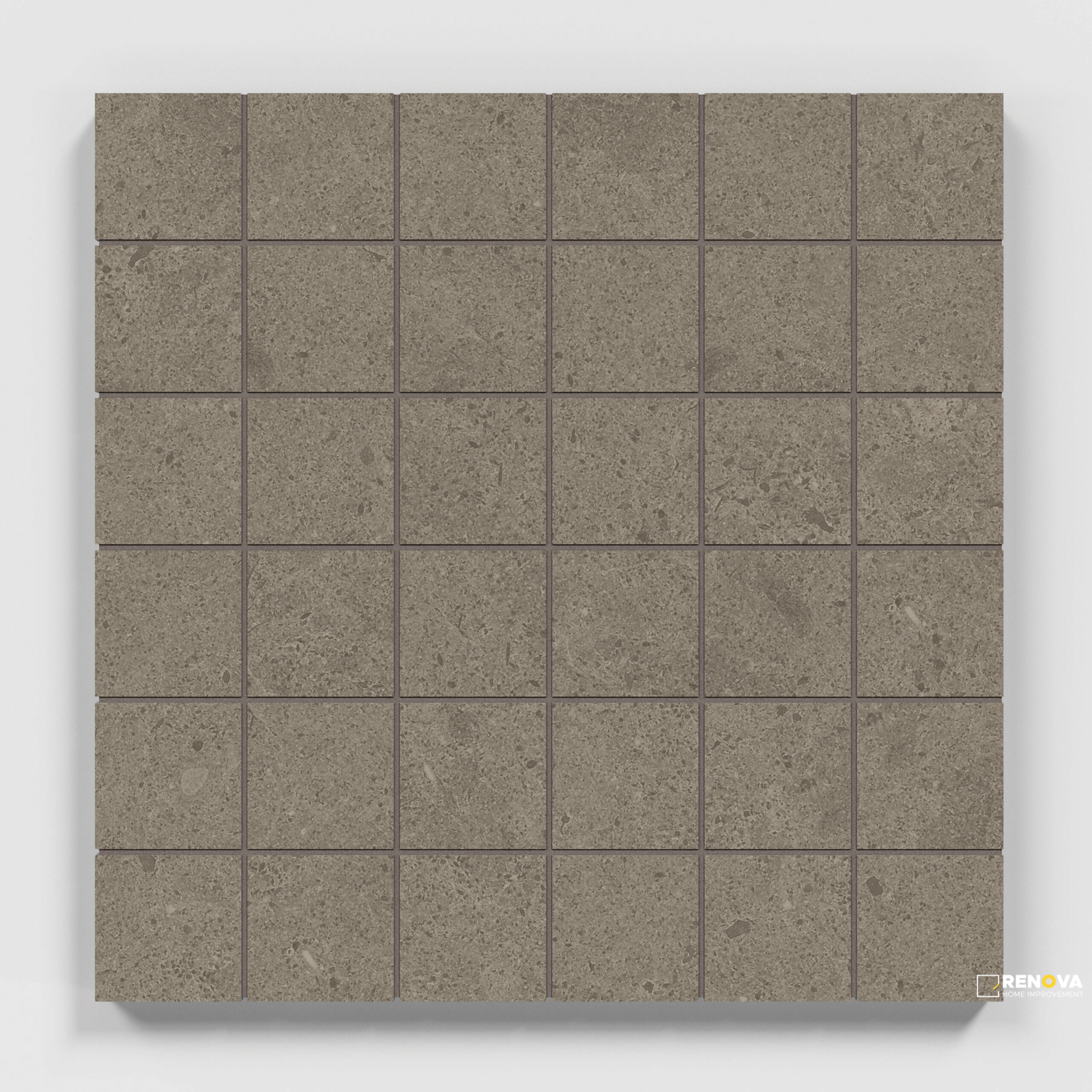 CROSSVILLE ARGENT 2.0 CONCRETE JUNGLE 2X2 MOSAIC UNPOLISHED .98 SF/SHT - 2