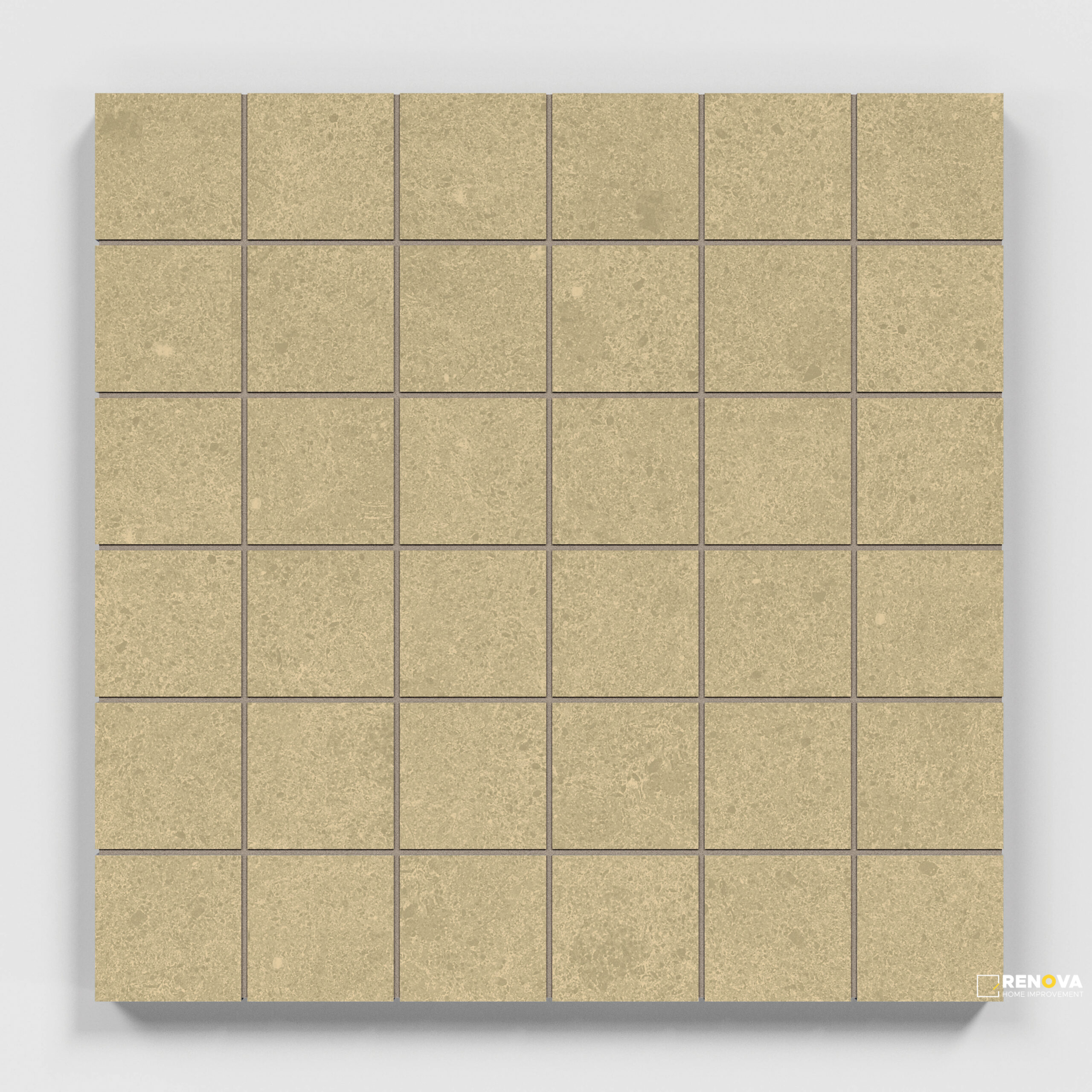 CROSSVILLE ARGENT 2.0 GOLDEN GLOW 2X2 MOSAIC UNPOLISHED .98 SF/SHT - 2