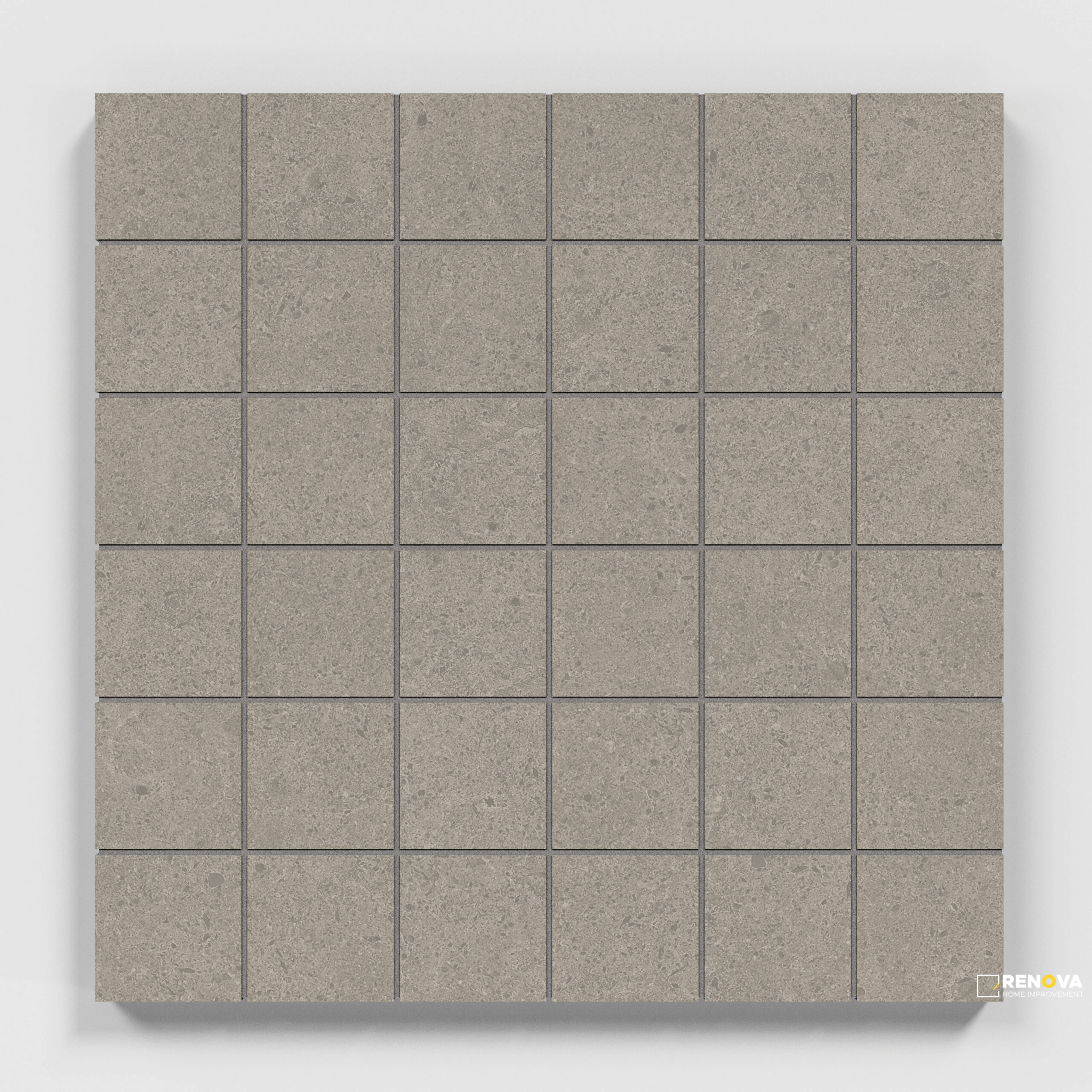 CROSSVILLE ARGENT 2.0 MARBLE FAUN 2X2 MOSAIC UNPOLISHED .98 SF/SHT - 2