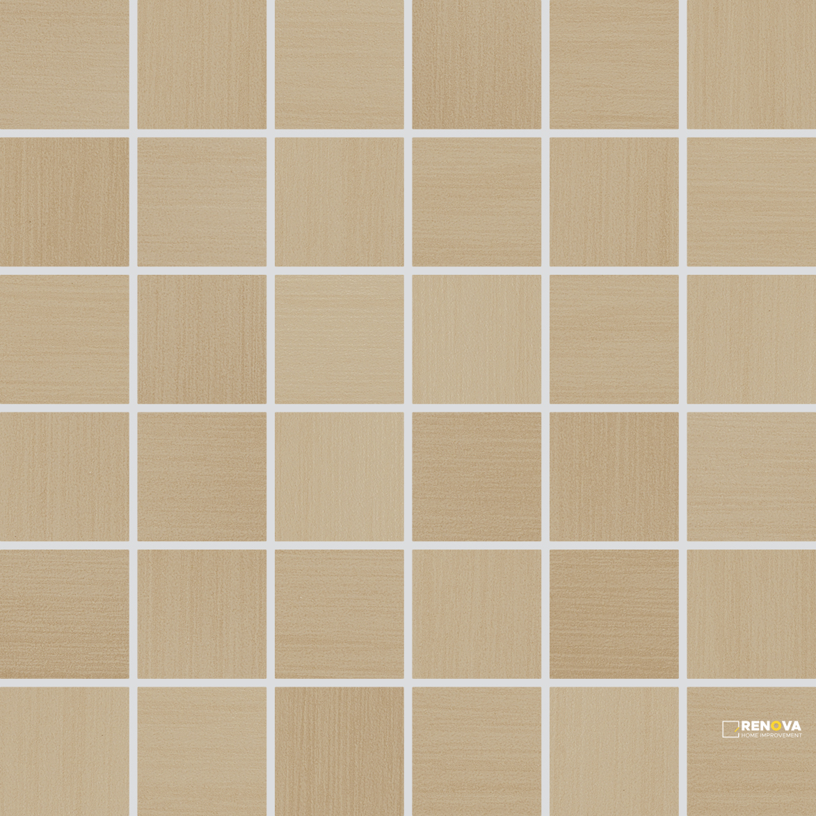 CROSSVILLE SHADES 2.0 CAMEL 2X2 MOSAIC UNPOLISHED 1 SF/SHT - 2