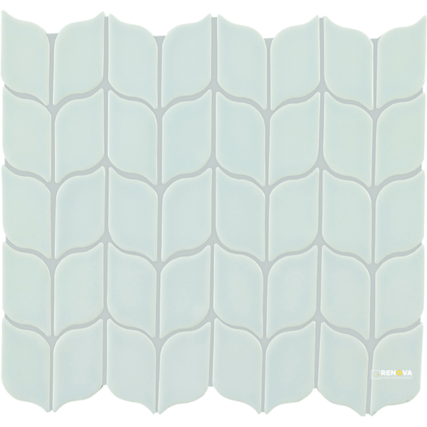CROSSVILLE HANDWRITTEN BRIGHTS PAR AVION LEAF MOSAIC GLOSS .875 SF/SHT - 2