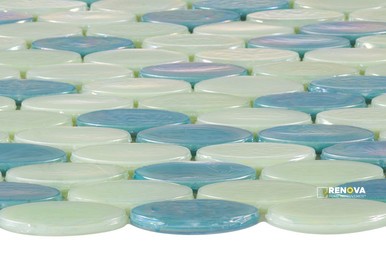 LAGUNA GREEN MOSAIC 12" X 12" - 3