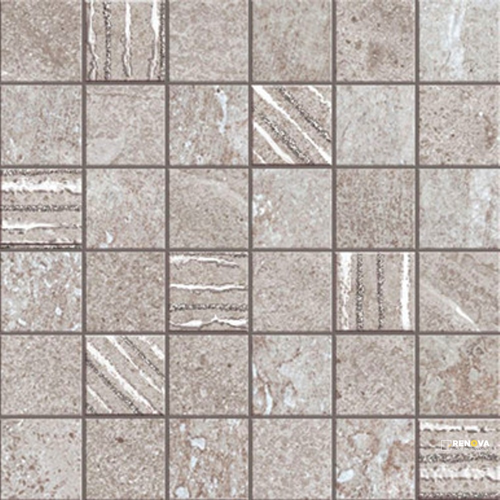 SUNSTONE GREY MOSAIC 12" X 12" - 2