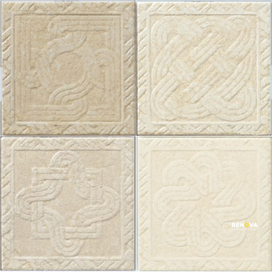 OSTUNI TRAME SABBIA 8" X 8"