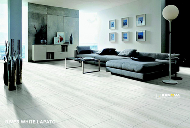 RIVER WHITE LAPPATO 12" X 24"