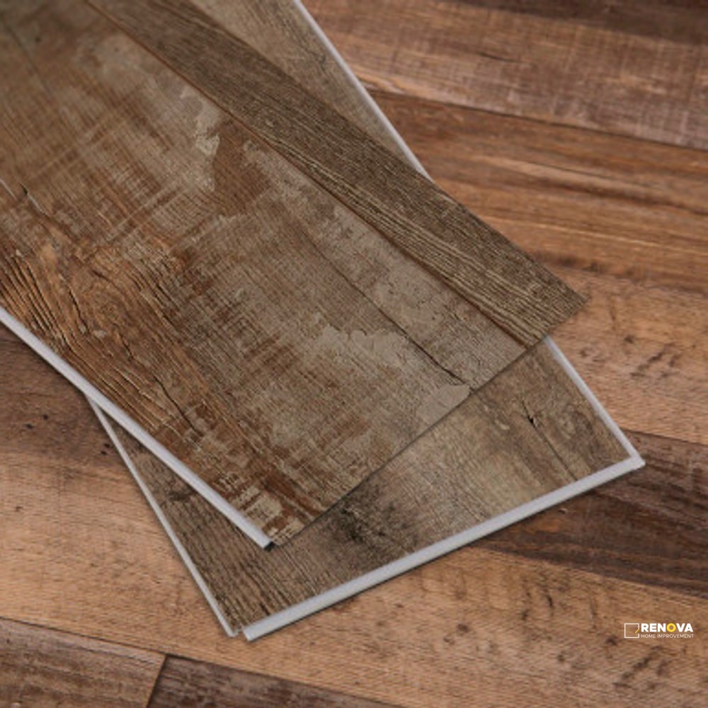 CALI BUILDERS CHOICE REDEFINED PINE WIDE CLICK W/ PAD 7-1/8" X 48"