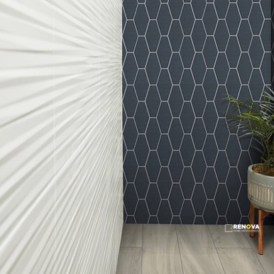 PALOMA MATTE LONG HEX 4" X 8" - 3
