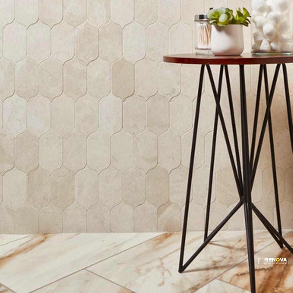TERRA NOVA HONED LARGE LOTUS MOSAIC - 2