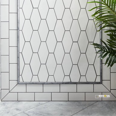 PALOMA GLOSSY LONG HEX 4" X 8"