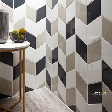 PALOMA GLOSSY RHOMBOID 6" X 10" - 4