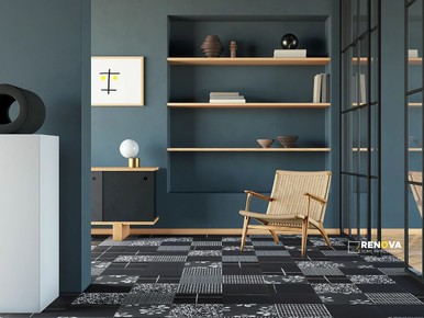 CHYMIA BLACK MIX 2 12" X 12" - 2
