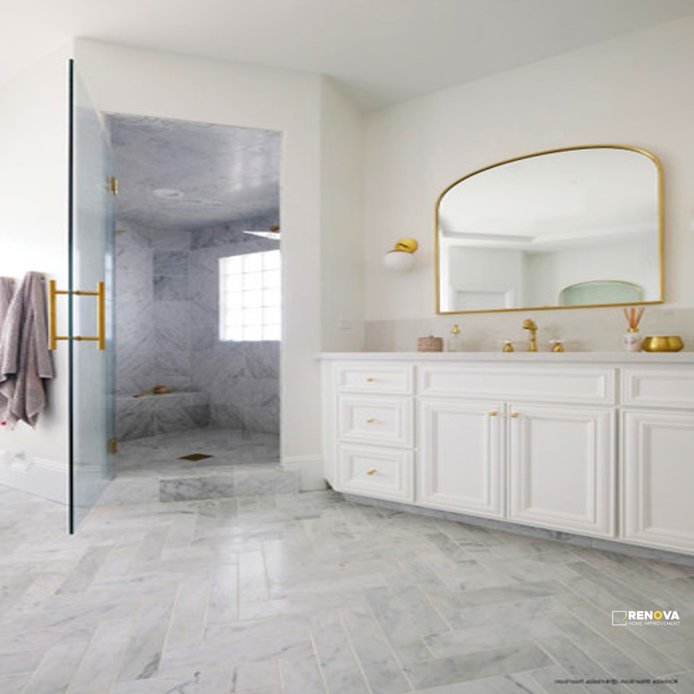 WHITE CARRARA HONED 3" X 12" - 2