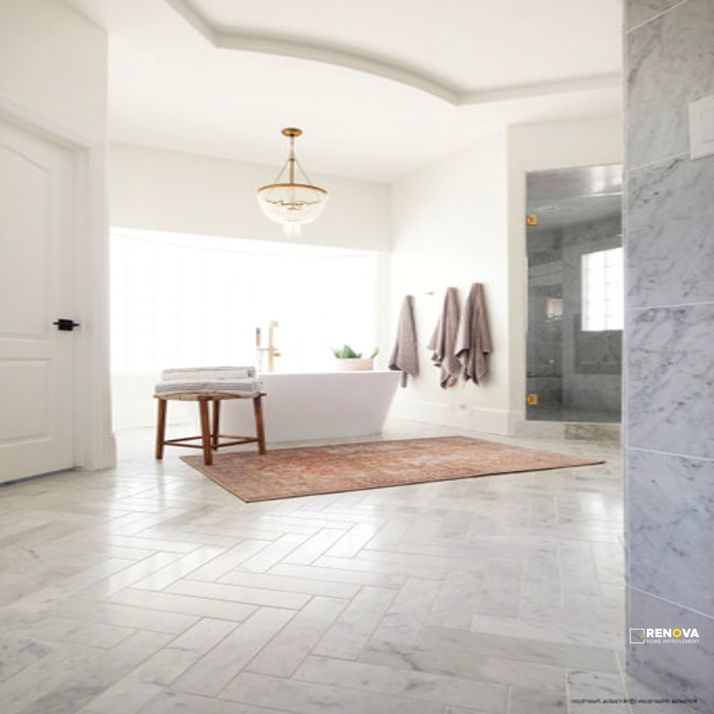 WHITE CARRARA HONED 3" X 12" - 3