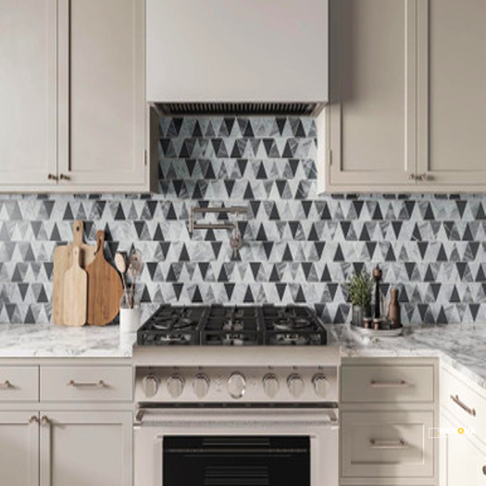 MODNI BECKETT BLEND MOSAIC HONED 12-7/8" X 11-3/4"