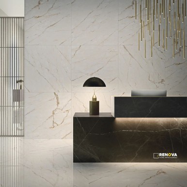 MAGNIFICA NINETEEN FORTY EIGHT CALACATTA ORO POLISHED 48" X 48"