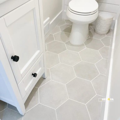MAKOTO MATTE HEXAGON TILE 10" X 11-1/2" - 2