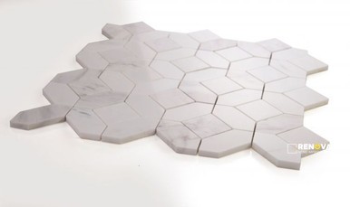 ECLIPSE WHITE MOSAIC 12" X 12" - 2