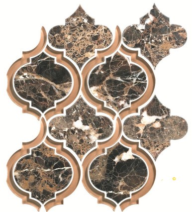 ALICE DARK EMPERADOR MOSAIC 9.75" X 11.75"