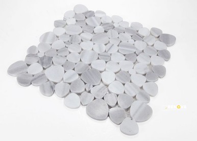 APHRODITE MARMALA WHITE MOSAIC 12" X 12" - 2