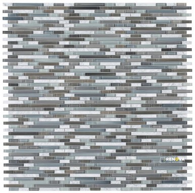 BLUE MOSAIC 11.75" X 12" - ELYMOS174 - 2