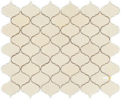 CALABASH IVORY MOSAIC 6" X 6" - 2