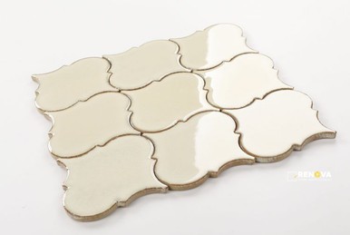 CALABASH IVORY MOSAIC 6" X 6" - 3