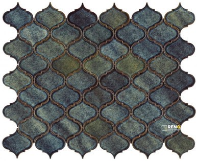 CALABASH MULTIBLUE MOSAIC 6" X 6"