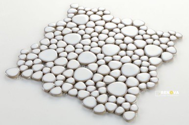 GROWING FANCY WHITE MOSAIC 11.5" X 11.5" - 5