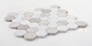HEXAGON LOFT MOSAIC 2" X 2" - 2