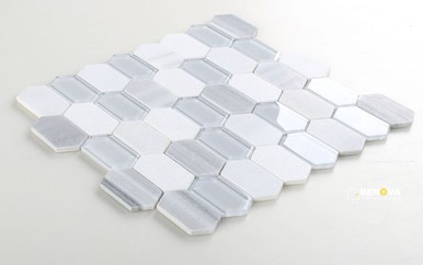 MONTAGE LIGHT MOSAIC 12.5" X 13.25" - 2