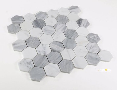 HEXAGON DUSK MOSAIC 2" X 2" - 2