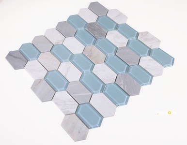 MONTAGE SKY MOSAIC 12.50" X 13.25" - 2