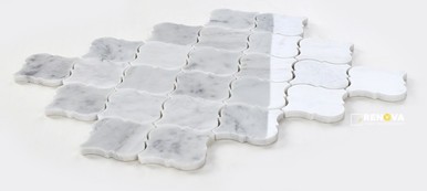 ARABESQUE CARRARA MOSAIC 10.5" X 12.5" - 2