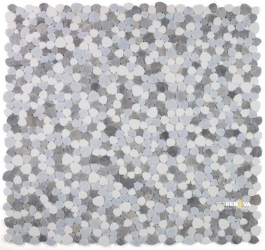 APHRODITE BLUE OCEAN MOSAIC 12" X 12"